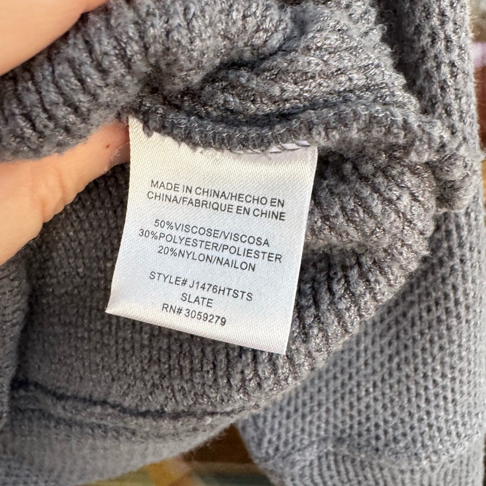 Thread & Supply Button-Up Gray Shacket - image 3